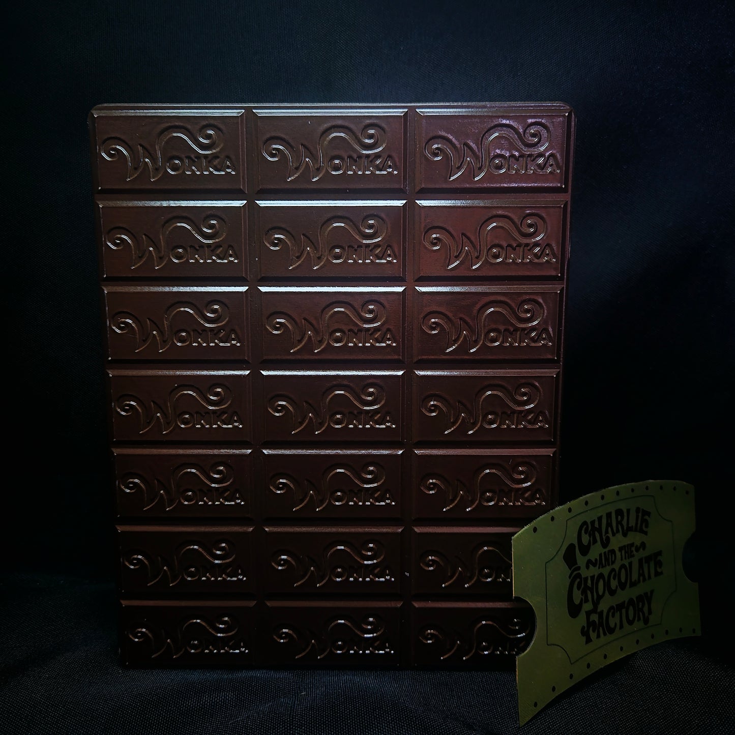 Charlie and the Chocolate Factory Wonka Bar Custom SteelBook