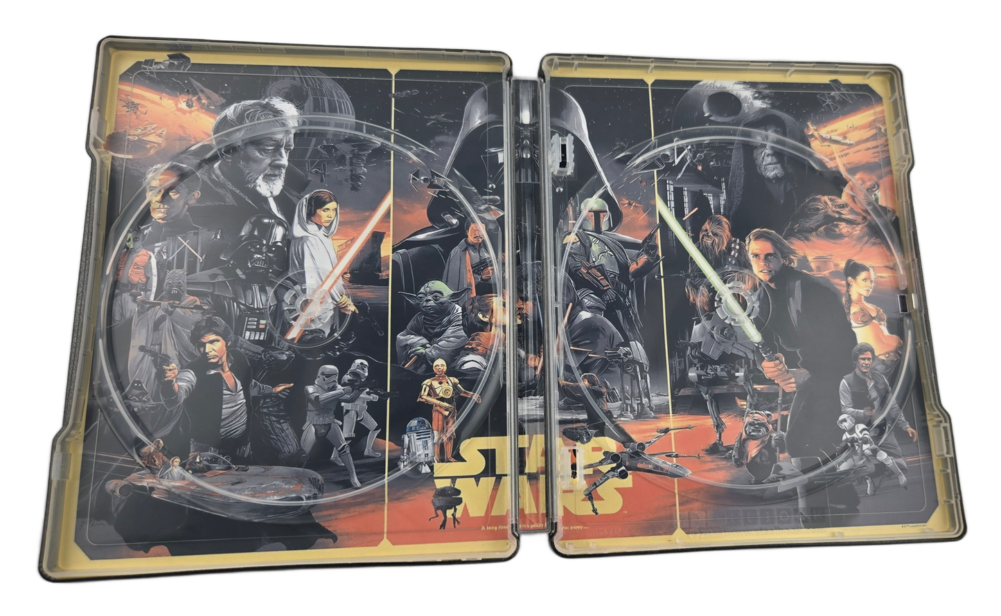 Star Wars Han Solo Frozen in Carbonite Custom SteelBook (Embossed)