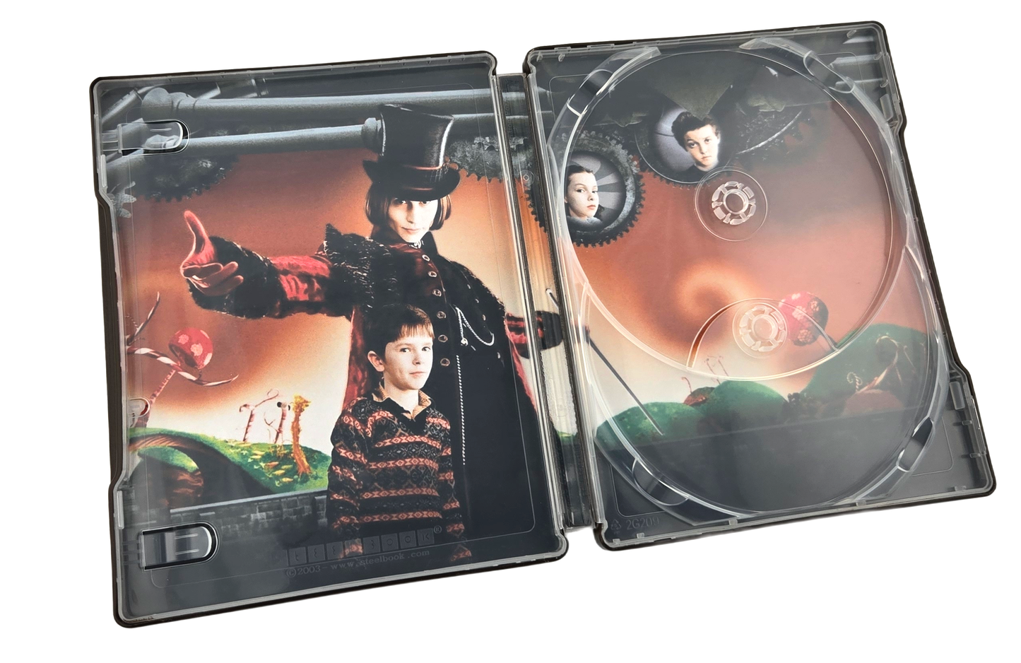 Charlie and the Chocolate Factory Wonka Bar Custom SteelBook