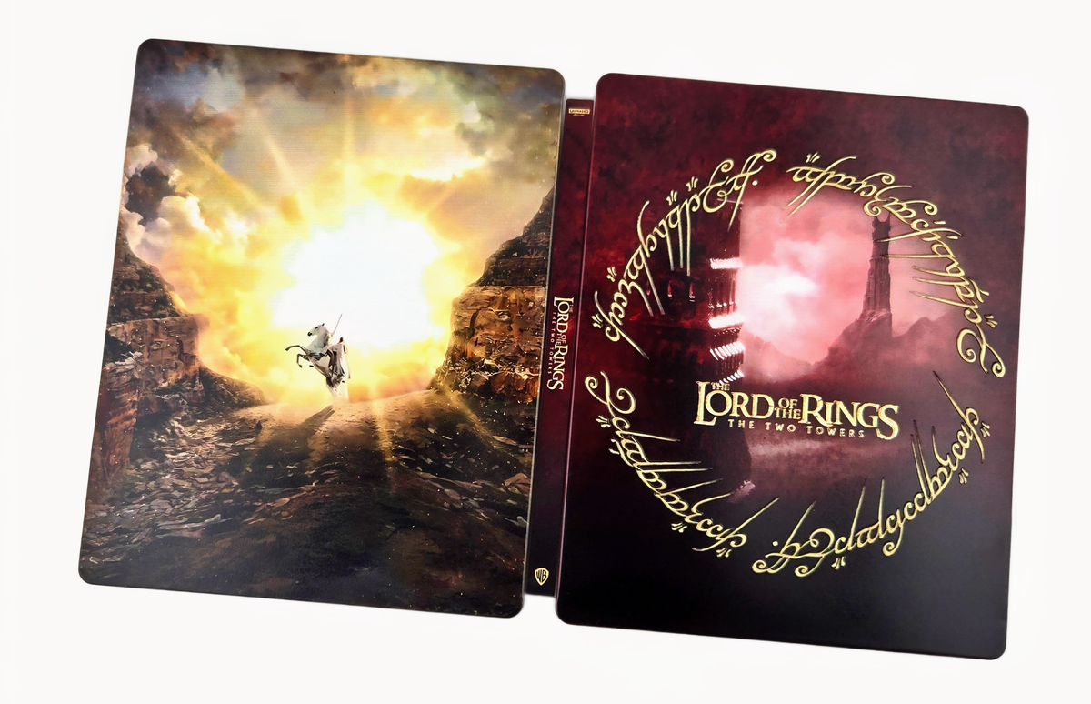 Lord of the Rings Trilogy Custom SteelBook Set (Embossed)