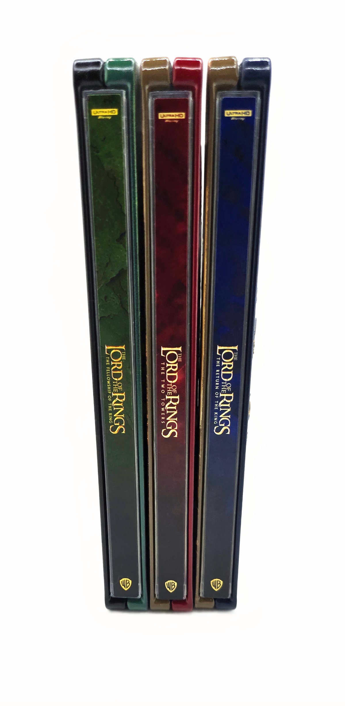 Lord of the Rings Trilogy Custom SteelBook Set (Embossed)