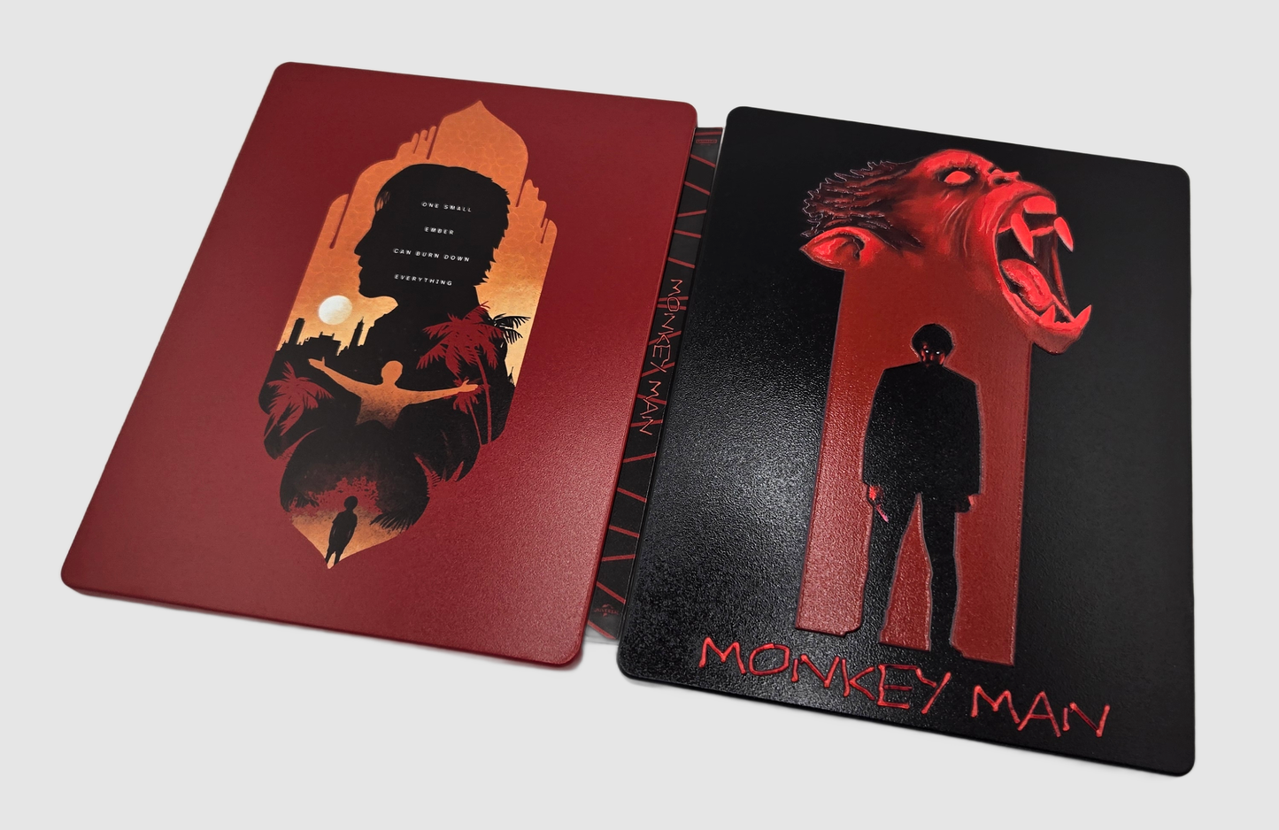 Monkey Man Custom SteelBook (Embossed)