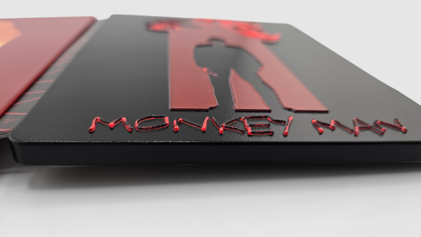 Monkey Man Custom SteelBook (Embossed)