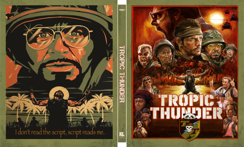 Tropic Thunder Custom SteelBook
