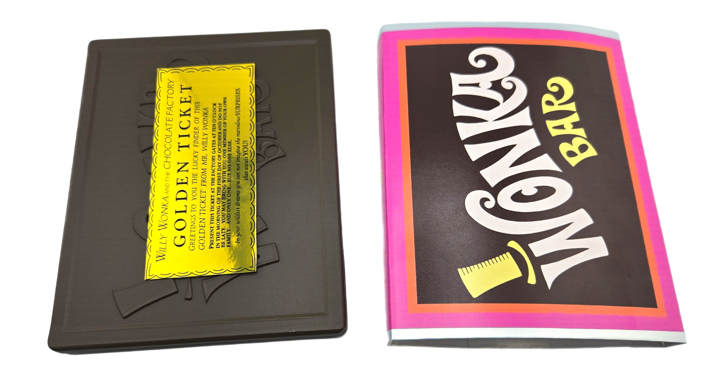 Willy Wonka and the Chocolate Factory Wonka Bar Custom SteelBook