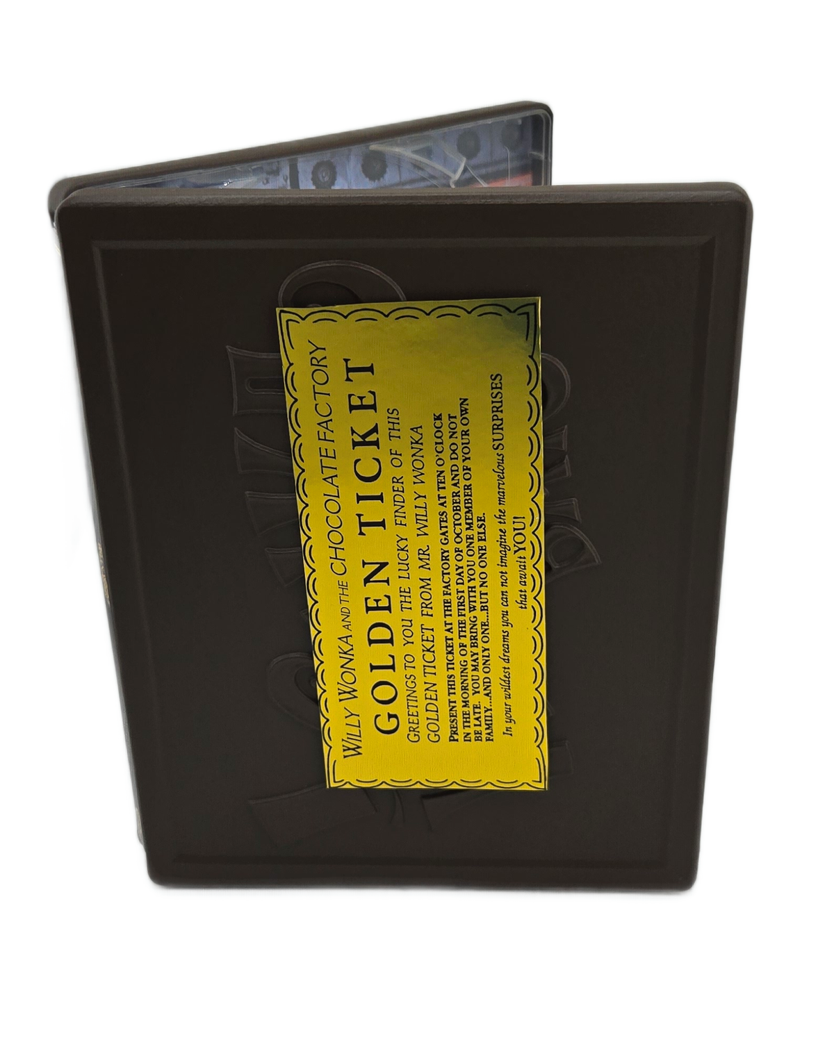 Willy Wonka and the Chocolate Factory Wonka Bar Custom SteelBook
