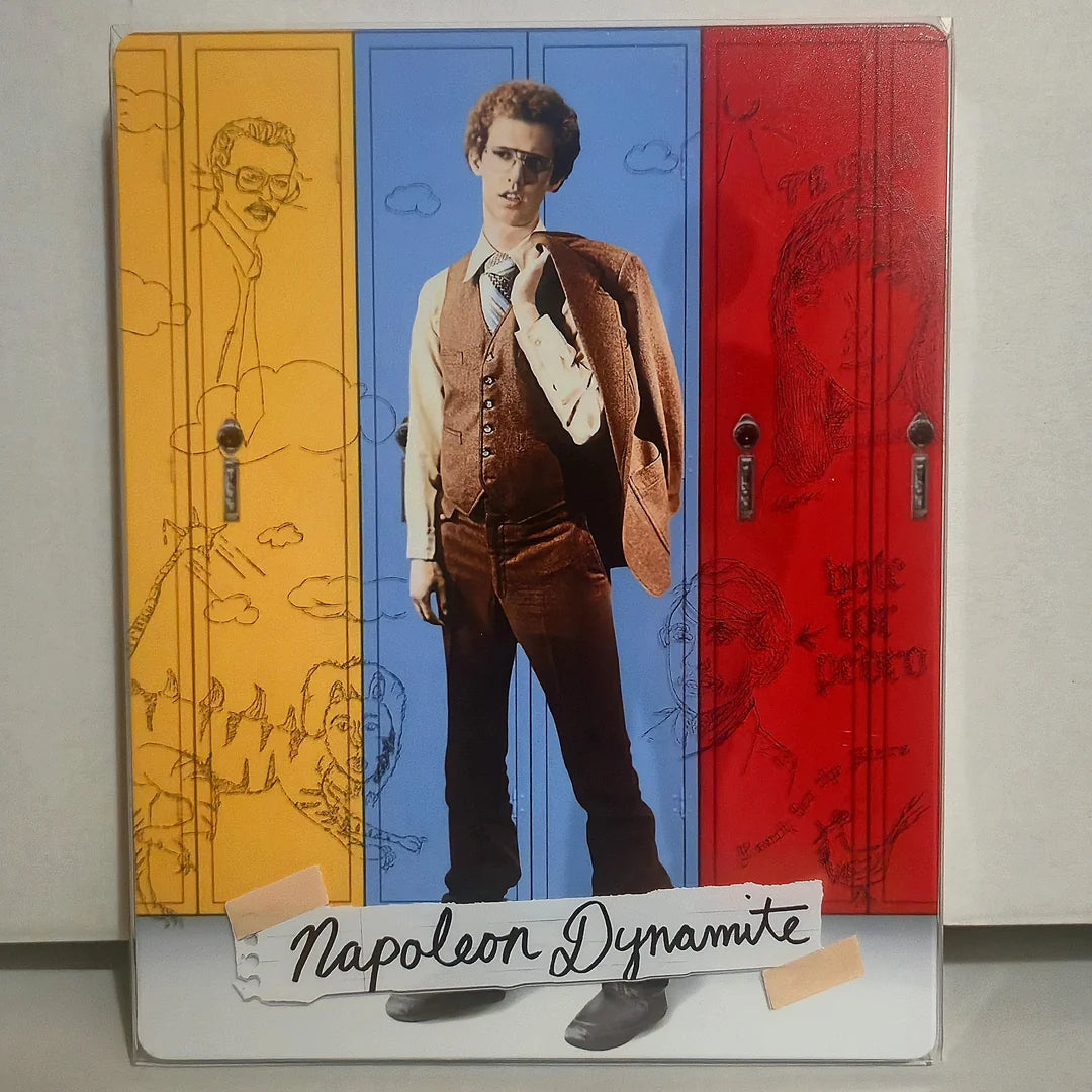 Napoleon Dynamite Custom SteelBook with Clear Slip